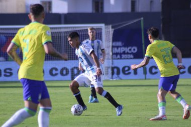 Caracas (VEN), 11 / 02 / 2024 PRE-OLYMPIC of VENEZUELA - BRAZIL, bu Pazar, 11 Şubat 2024. 