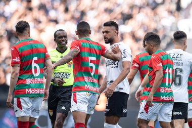 Sao Paulo (SP), Brezilya 02 / 11 / 2024 - maç PAULISTAO vs CORINTHIANS, bu Pazar öğleden sonra, 11 Şubat 2024. 