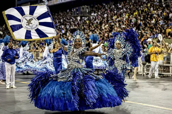 Sao Paulo Brazil 2024 Parade Samba Schools Sao Paulo Nene — Stock Photo, Image