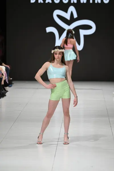 New York Fashion Shows Nyfw Voormalige Nabisco Building Fashion Week — Stockfoto