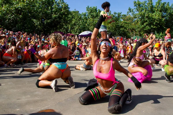 Rio Janeiro Brasil 2024 Baile Todo Convierte Baile Funk Como —  Fotos de Stock