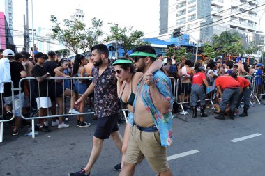 Sao Paulo (SP), 02 / 13 / 2024 - KondZilla ve Pocah önderliğindeki BEAT Loko, Avenida Marques de Sao Vicente 'de yüksek sıcaklıklarda büyük bir seyirci topladı. 