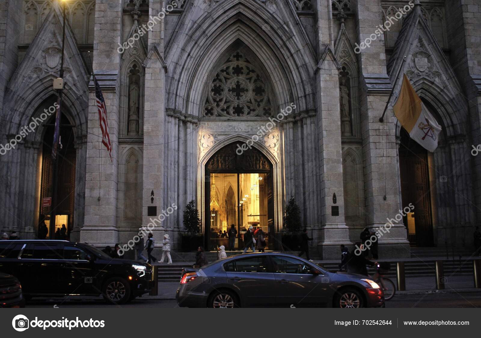 Ash Wednesday New York February 2024 New York Usa — Stock Editorial