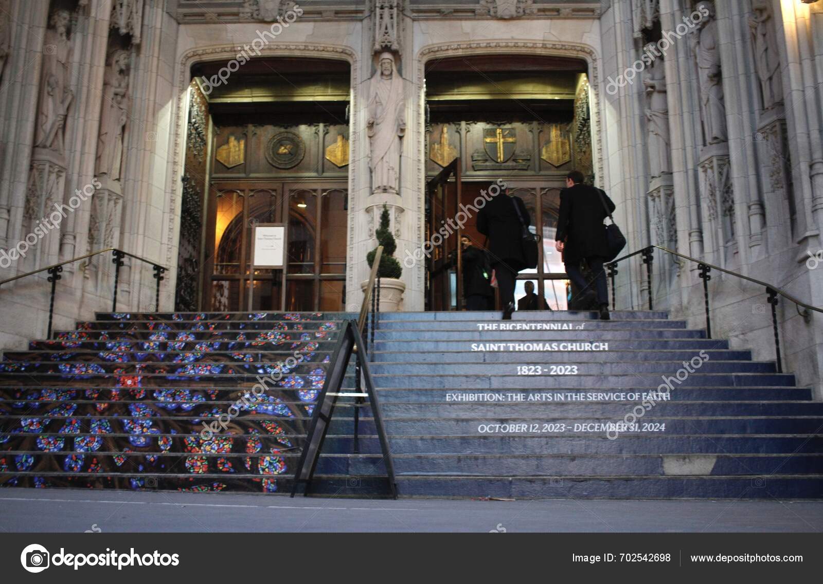 Ash Wednesday New York February 2024 New York Usa — Stock Editorial