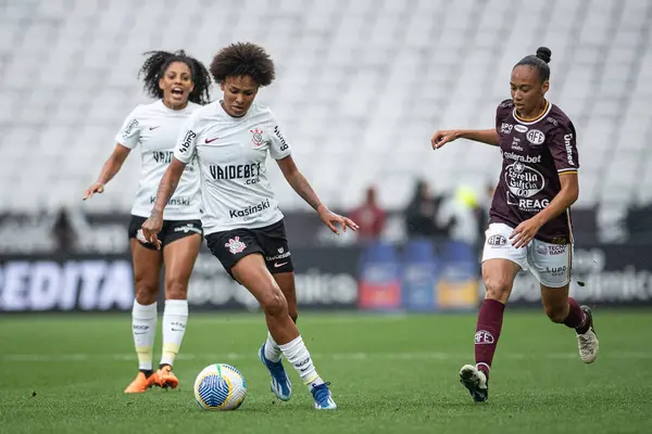 stock image Sao Paulo (SP), 02/15/2024 - WOMEN'S SUPERCUP CORINTHIANS afternoon of this Thursday, February 15, 2024.