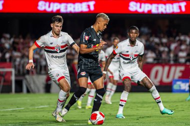 SAO PAULO (SP), 02 / 17 / 2024 - CHAMPIONSHIP PAULISTA SAO PAULO Cicero Pompeu de Toledo stadyumunda (Morumbi), Sao Paulo şehrinin güneyinde, bu Cumartesi, 17 Şubat 2024.