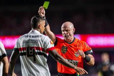 SAO PAULO (SP), 02 / 17 / 2024 - CHAMPIONSHIP PAULISTA SAO PAULO Cicero Pompeu de Toledo stadyumunda (Morumbi), Sao Paulo şehrinin güneyinde, bu Cumartesi, 17 Şubat 2024.