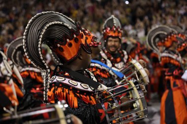 SAO PAULO (SP), Brezilya 17 / 02 / 2024 Sao Paulo Samba Okulu, bu Cumartesi gecesi, 17. 