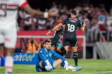 SAO PAULO (SP), 02 / 17 / 2024 - CHAMPIONSHIP PAULISTA SAO PAULO Cicero Pompeu de Toledo stadyumunda (Morumbi), Sao Paulo şehrinin güneyinde, bu Cumartesi, 17 Şubat 2024.