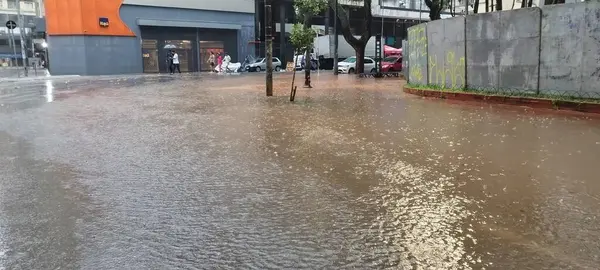 Sao Paulo Brésil 2024 Les Fortes Pluies Qui Ont Frappé — Photo