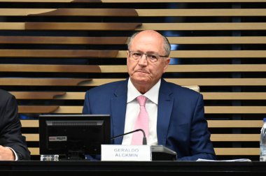 Sao Paulo SP, 02 / 19 / 2024 - Cumhuriyet Başkan Yardımcısı Geraldo Alckmin, Fiesp Konseylerinin bir toplantısına katılıyor, tema verimlilik ve yatırım oranıyla (FIESP) 