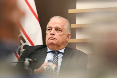 Sao Paulo SP, 02 / 19 / 2024 - Av bölgesinin genel merkezinde basın toplantısı. Paulista bu pazartesi, 19 Şubat 2024.