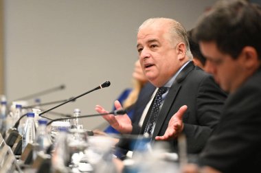 Sao Paulo SP, 02 / 19 / 2024 - Av bölgesinin genel merkezinde basın toplantısı. Paulista bu pazartesi, 19 Şubat 2024.