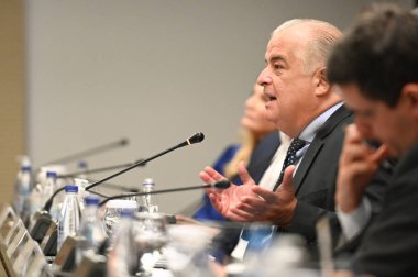 Sao Paulo SP, 02 / 19 / 2024 - Av bölgesinin genel merkezinde basın toplantısı. Paulista bu pazartesi, 19 Şubat 2024.