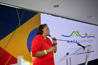 Natal (RN), Brezilya 02 / 19 / 2024 - İmtiyazlı Zürih Havalimanı Internacional, 19. As at the 