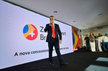 Natal (RN), Brezilya 02 / 19 / 2024 - İmtiyazlı Zürih Havalimanı Internacional, 19. As at the 