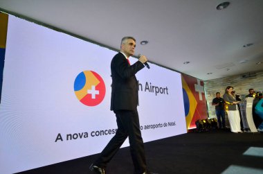 Natal (RN), Brezilya 02 / 19 / 2024 - İmtiyazlı Zürih Havalimanı Internacional, 19. As at the 