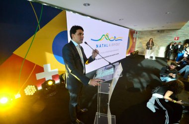 Natal (RN), Brezilya 02 / 19 / 2024 - İmtiyazlı Zürih Havalimanı Internacional, 19. As at the 