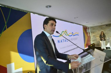 Natal (RN), Brezilya 02 / 19 / 2024 - İmtiyazlı Zürih Havalimanı Internacional, 19. As at the 