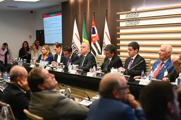 Sao Paulo SP, 02 / 19 / 2024 - Av bölgesinin genel merkezinde basın toplantısı. Paulista bu pazartesi, 19 Şubat 2024.