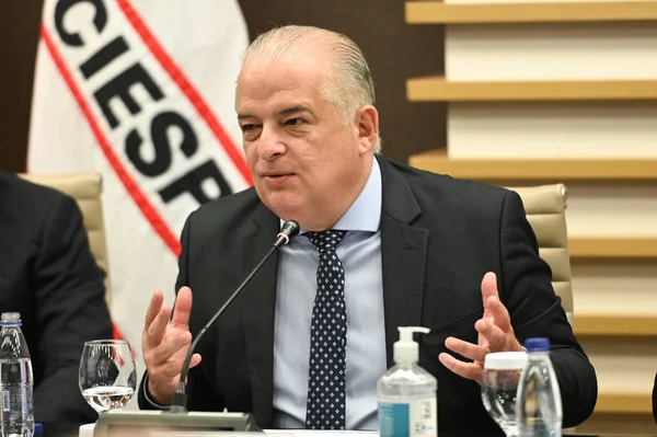 Sao Paulo SP, 02 / 19 / 2024 - Av bölgesinin genel merkezinde basın toplantısı. Paulista bu pazartesi, 19 Şubat 2024.