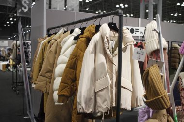 Coterie, New York, ABD 'deki Javits Center' da genç ve modern spor giyim markalarının en büyük toptan satış seçimi. 21 Şubat 2024