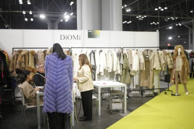 Coterie, New York, ABD 'deki Javits Center' da genç ve modern spor giyim markalarının en büyük toptan satış seçimi. 21 Şubat 2024