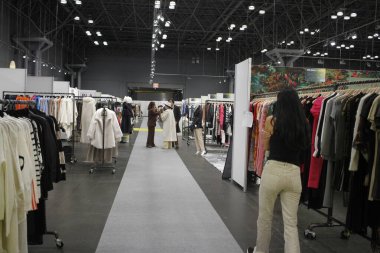 Coterie, New York, ABD 'deki Javits Center' da genç ve modern spor giyim markalarının en büyük toptan satış seçimi. 21 Şubat 2024
