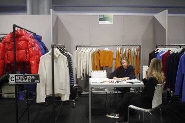 Coterie, New York, ABD 'deki Javits Center' da genç ve modern spor giyim markalarının en büyük toptan satış seçimi. 21 Şubat 2024