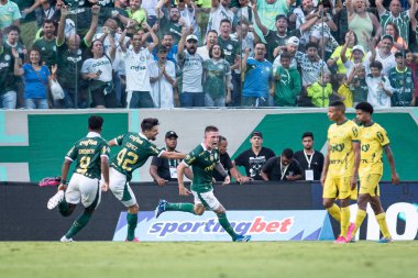 Barueri (SP), Brezilya 02 / 24 / 2024 - PAULISTAO vs PALMEIRAS Bu Cumartesi akşamı, 24 Şubat 2024.