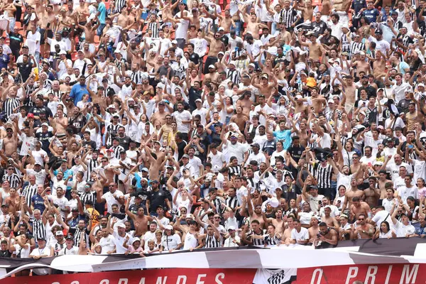 Sao Paulo 2024 Willian Bigode Santos Scores Celebrates His Goal — Stock Photo, Image
