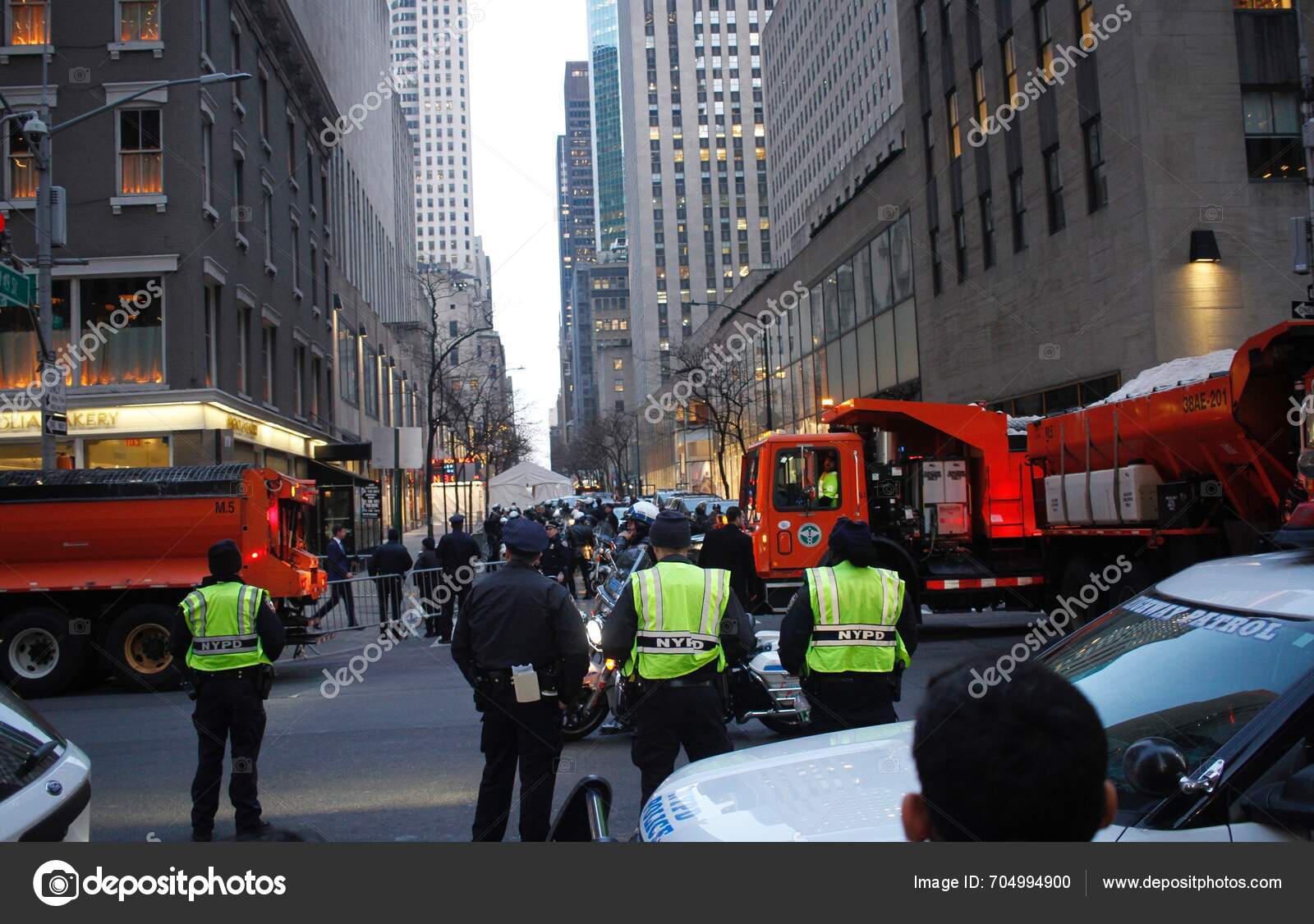 President Joe Biden's Visit New York February 2024 New York — Stock