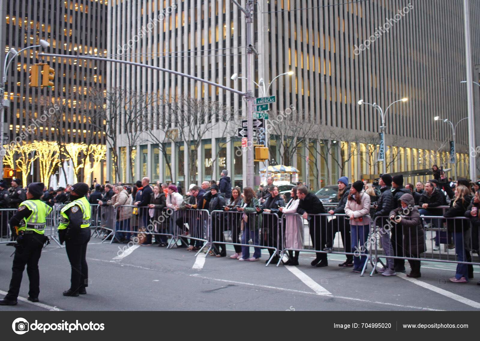 President Joe Biden's Visit New York February 2024 New York — Stock