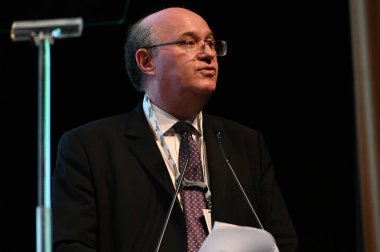 Sao Paulo (SP), 02 / 28 / 2024 - Uluslararası Kalkınma Bankası (IDB) Başkanı Ilan Goldfajn, Sao Paulo 'daki G20 bakanlar toplantısına paralel düzenlenen bir toplantıda açılış törenini gerçekleştirdi. 