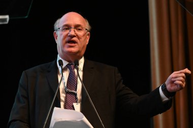 Sao Paulo (SP), 02 / 28 / 2024 - Uluslararası Kalkınma Bankası (IDB) Başkanı Ilan Goldfajn, Sao Paulo 'daki G20 bakanlar toplantısına paralel düzenlenen bir toplantıda açılış törenini gerçekleştirdi. 