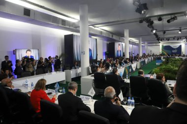 Sao Paulo (SP), 02 / 28 / 2024 - Panelin Açılışı Eşitsizliklerin çözümünde siyasi-ekonomik rol: ulusal deneyimler ve uluslararası işbirliği, Açılış konuşması 