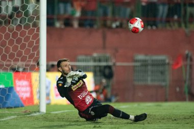 Sao Paulo (SP), Brezilya 02 / 28 / 2024 - PAULISTAO vs PORTUGUESA Caninde, Sao Paulo-SP, bu Çarşamba akşamı, 28 Şubat 2024. 