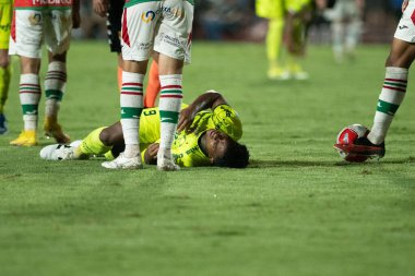Sao Paulo (SP), Brezilya 02 / 28 / 2024 - PAULISTAO vs PORTUGUESA Caninde, Sao Paulo-SP, bu Çarşamba akşamı, 28 Şubat 2024. 
