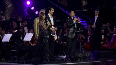 Andrea Bocelli, Via del Mar Uluslararası Müzik Festivali. 26 Şubat 2024, Via del Mar, Şili: Andrea Bocelli, Şili 'deki Via del Mar Uluslararası Müzik Festivali' ne katıldı..