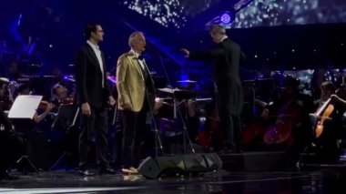 Andrea Bocelli, Via del Mar Uluslararası Müzik Festivali. 26 Şubat 2024, Via del Mar, Şili: Andrea Bocelli, Şili 'deki Via del Mar Uluslararası Müzik Festivali' ne katıldı..