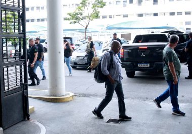 RIO DE JANEIRO (RJ), Brezilya 02 / 29 / 2024 - Bu Perşembe sabahı, Federal Polis Rio de Janeiro eyaletinden gelen uluslararası uyuşturucu kaçakçılığını bastırmak amacıyla Rhone Operasyonu başlattı. 