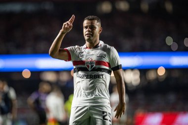 Sao Paulo (SP), Brezilya 03 / 04 / 2024 - PAULISTAO SAO PAULO, Morumbi 'ye karşı, bu Pazar gecesi, 4 Mart 2024.