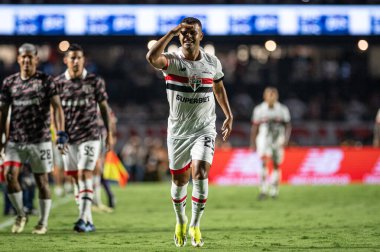 Sao Paulo (SP), Brezilya 03 / 04 / 2024 - PAULISTAO SAO PAULO, Morumbi 'ye karşı, bu Pazar gecesi, 4 Mart 2024.