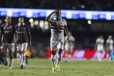 Sao Paulo (SP), Brezilya 03 / 04 / 2024 - PAULISTAO SAO PAULO, Morumbi 'ye karşı, bu Pazar gecesi, 4 Mart 2024.