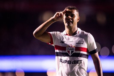 Sao Paulo (SP), Brezilya 03 / 04 / 2024 - PAULISTAO SAO PAULO, Morumbi 'ye karşı, bu Pazar gecesi, 4 Mart 2024.