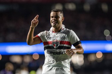 Sao Paulo (SP), Brezilya 03 / 04 / 2024 - PAULISTAO SAO PAULO, Morumbi 'ye karşı, bu Pazar gecesi, 4 Mart 2024.