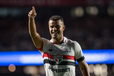 Sao Paulo (SP), Brezilya 03 / 04 / 2024 - PAULISTAO SAO PAULO, Morumbi 'ye karşı, bu Pazar gecesi, 4 Mart 2024.