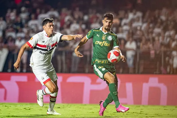 Sao Paulo (SP), Brezilya 03 / 04 / 2024 - PAULISTAO SAO PAULO, Morumbi 'ye karşı, bu Pazar gecesi, 4 Mart 2024.
