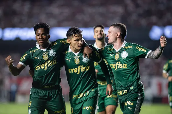 Sao Paulo (SP), Brezilya 03 / 04 / 2024 - PAULISTAO SAO PAULO, Morumbi 'ye karşı, bu Pazar gecesi, 4 Mart 2024.