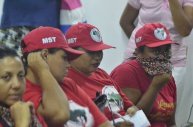 NATAL (RN), 03.07.2024 - MST / INCRA / Üye Devletler / RN-MST Militanları, saat 10: 00 